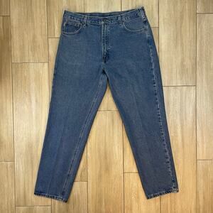 Carhartt B17 Relaxed Fit Jeans Men’s 40x34 Blue Denim Straight Leg Workwear